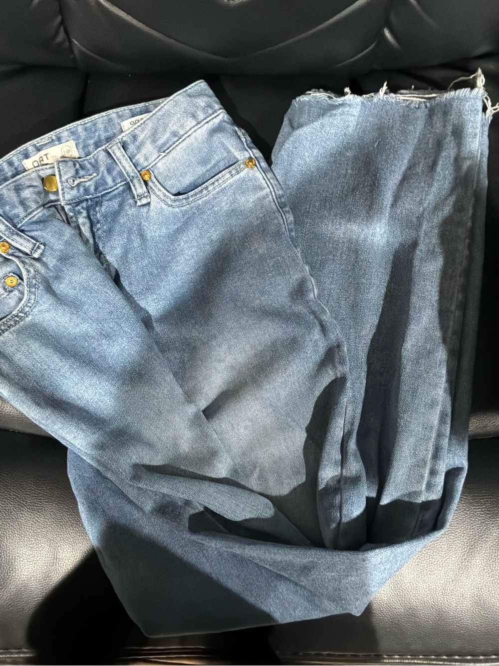 Light Blue Women's Jeans - Unbranded Classic Straight Fit